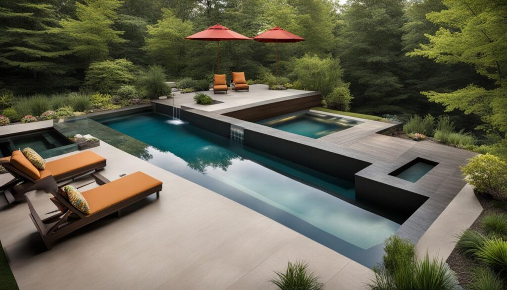 Concrete Pool Deck Ideas for Inground Pools