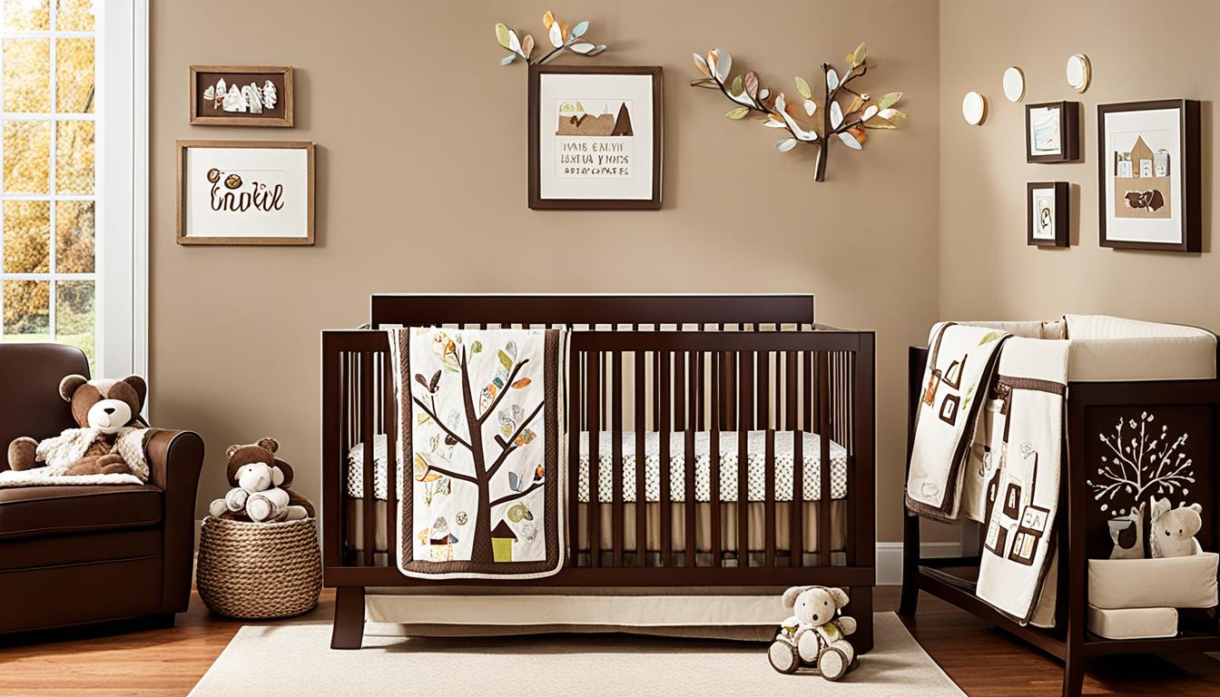 Cozy Dark Brown Crib Nursery Ideas to Inspire