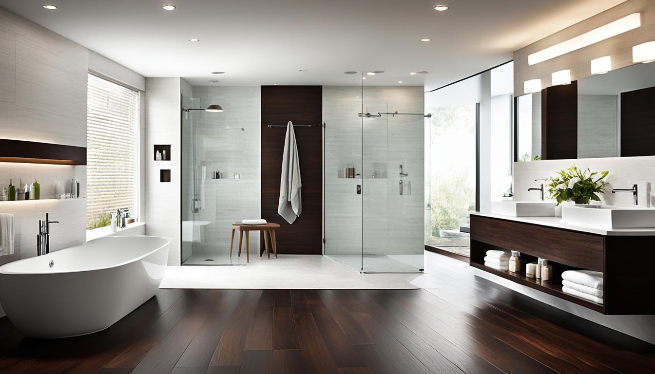 Elevate Your Space with Dark Wood Floor Bathroom Ideas