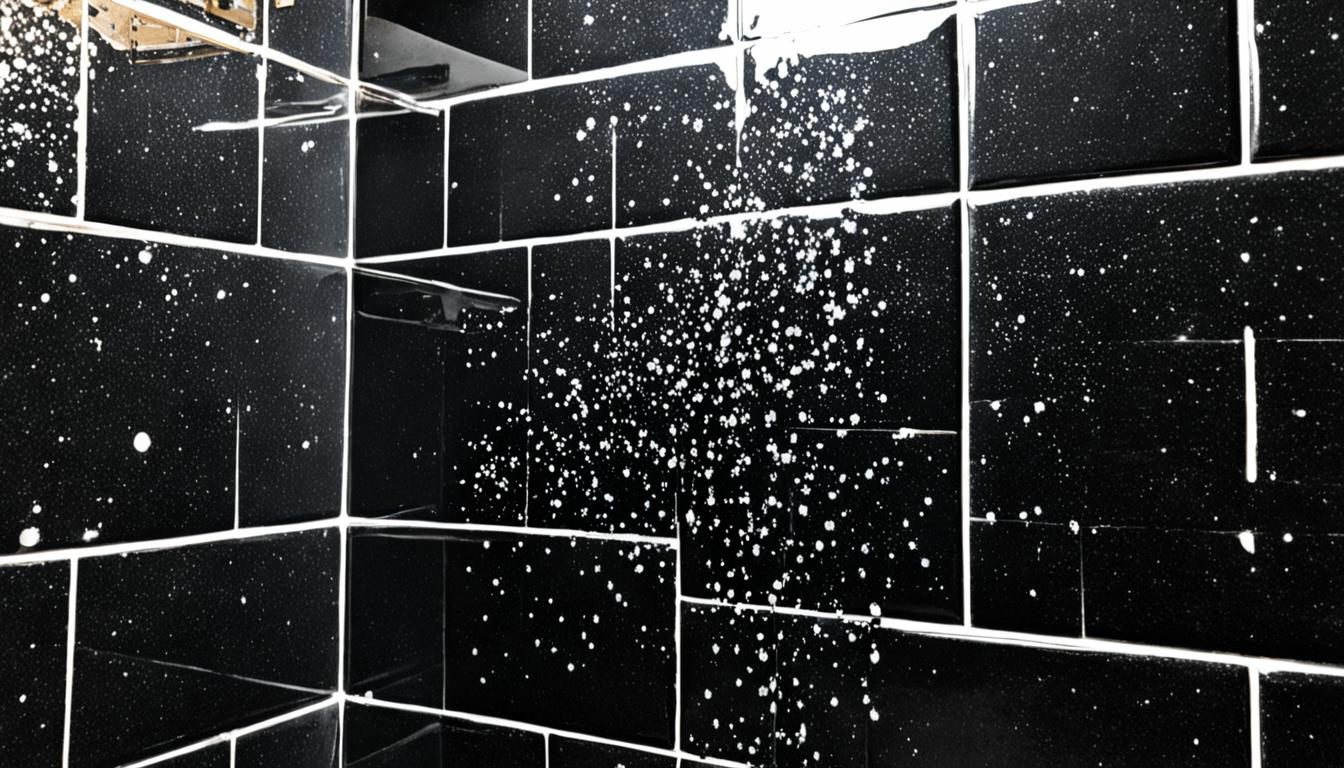 How To Clean Black Tile Shower Removing Water Marks And Soap Scum