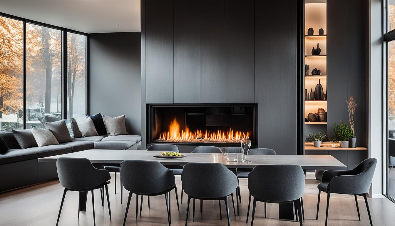 Cozy Dining Room Fireplace Ideas to Adore
