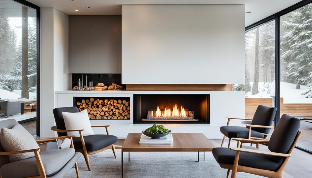 Cozy Dining Room with Fireplace Design Tips