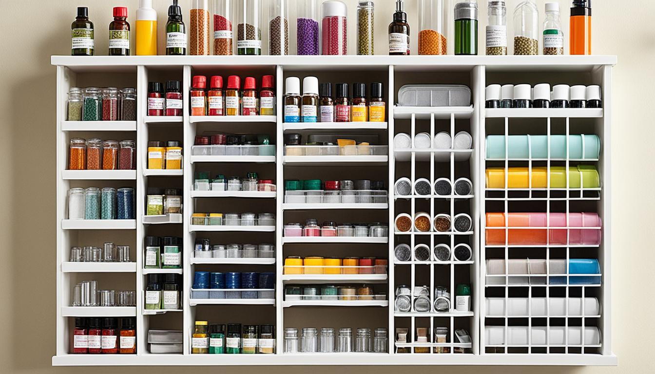 Creative DIY Acrylic Paint Storage Solutions