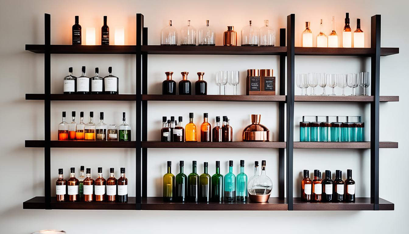 Creative DIY Bar Shelf Ideas for Your Home