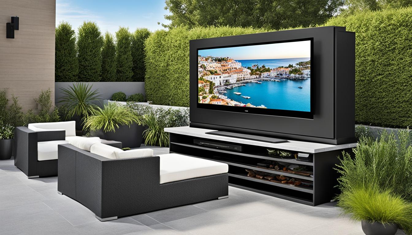 Transform Your Patio DIY Outdoor TV Ideas
