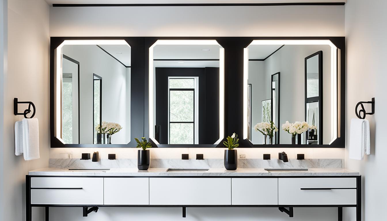 Double Sink Bathroom Mirror Ideas for Stylish Vanities