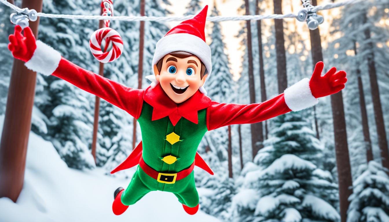 Creative Elf on the Shelf Zipline Ideas to Try