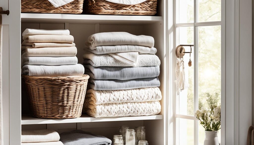 View of Modern Farmhouse Closet Ideas for Chic Storage