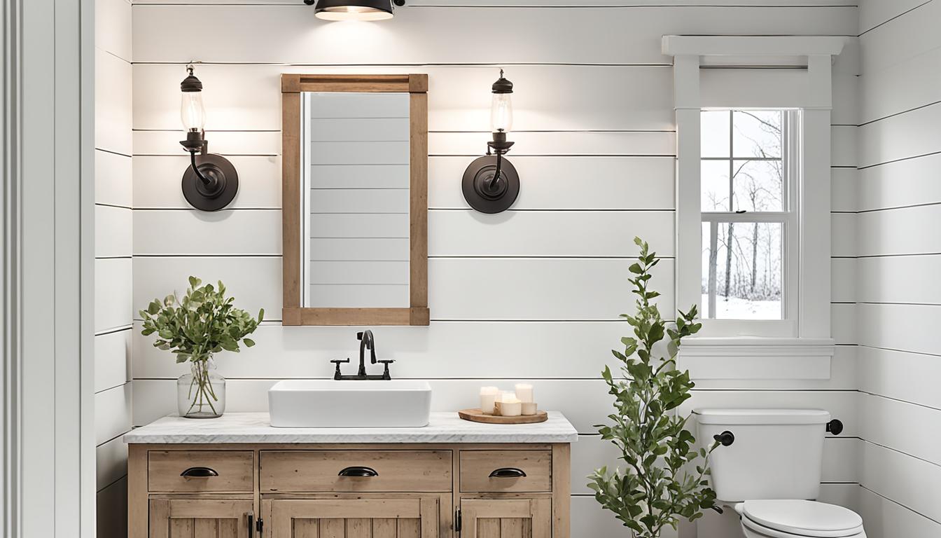 Charming Farmhouse Half Bath Ideas to Inspire You