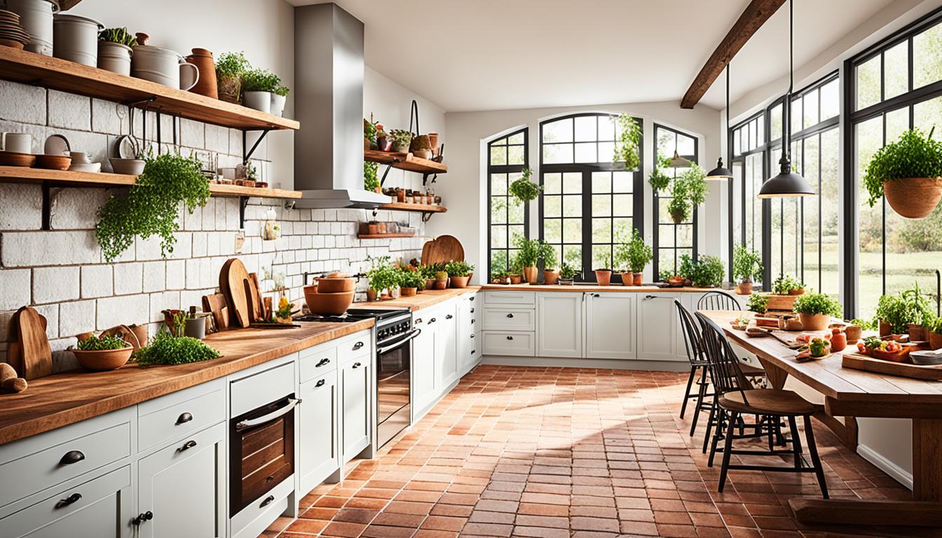 Rustic Charm: Farmhouse Kitchen Floor Ideas