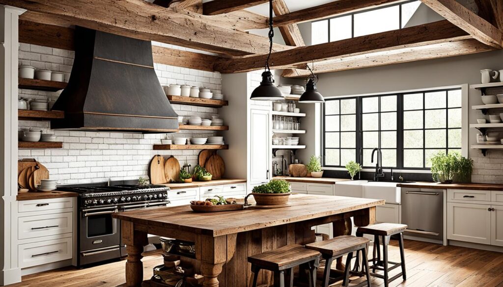 Rustic Farmhouse Range Hood Ideas for Your Kitchen
