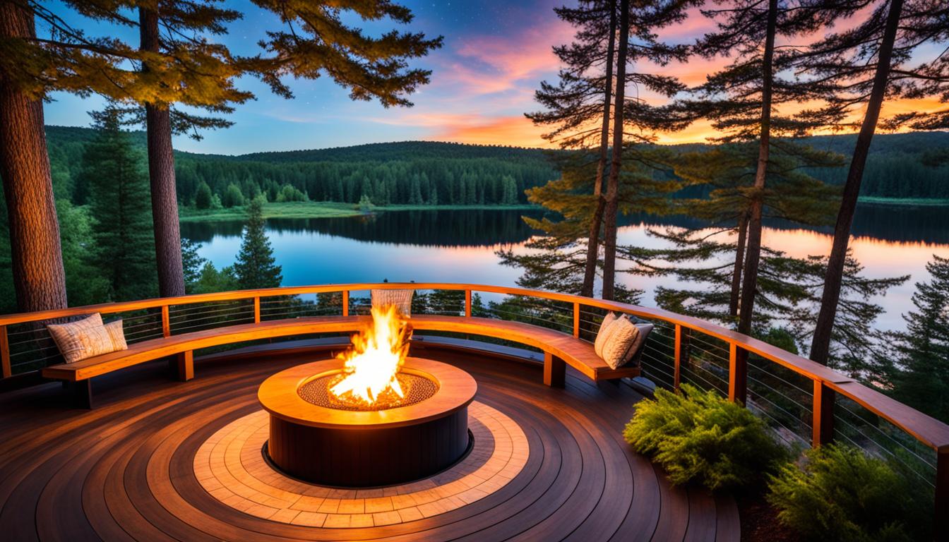 Fire Pit on Deck Ideas: Safe & Stylish Options
