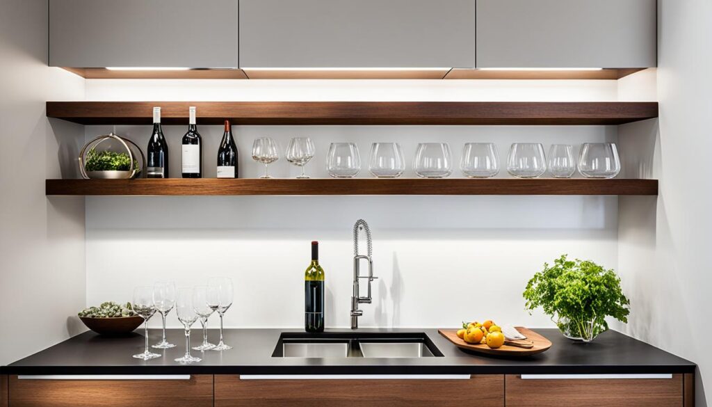 Creative Floating Shelves Bar Ideas for Your Home