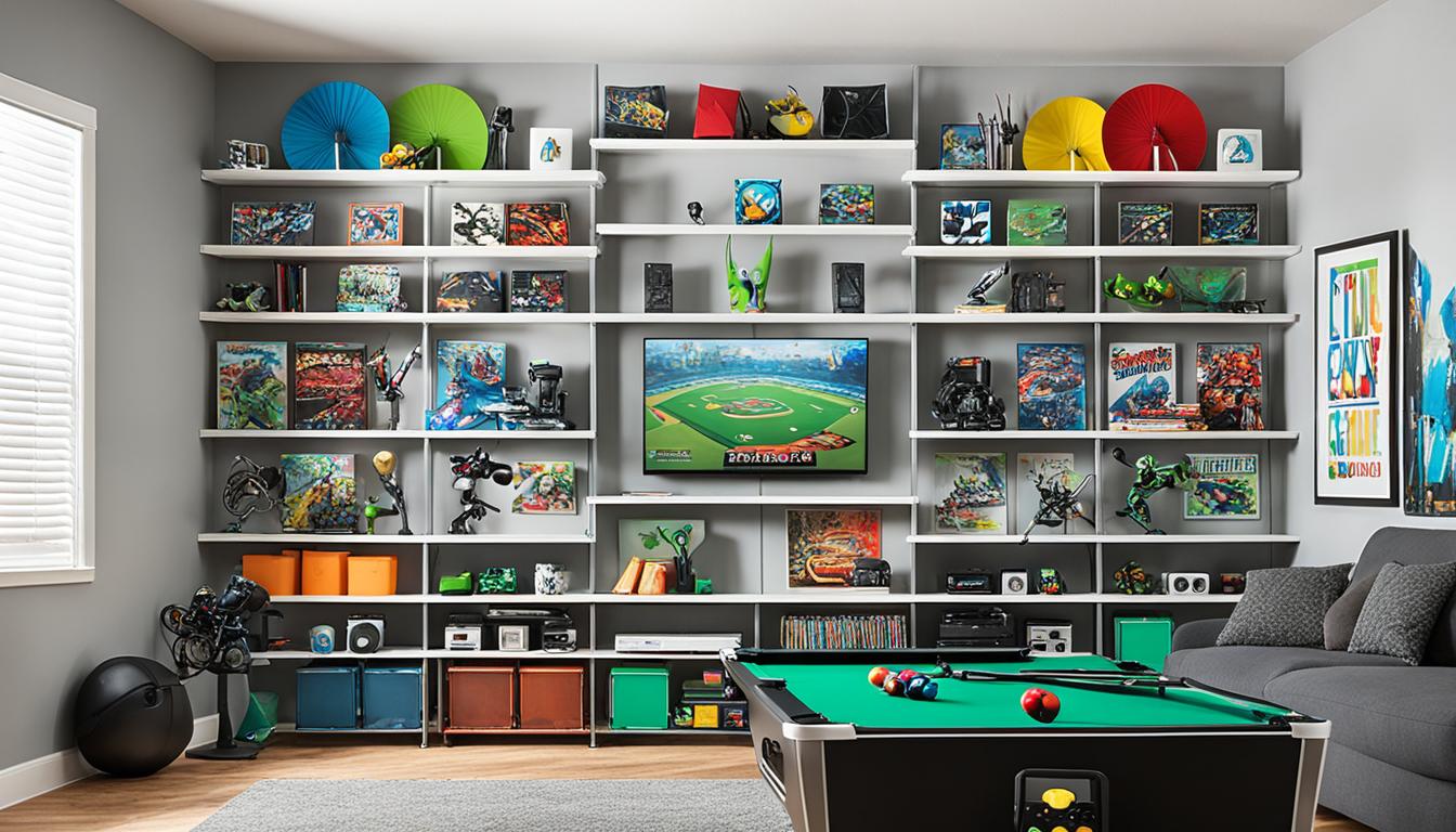 Perfect Game Room Shelf Ideas to Show Off