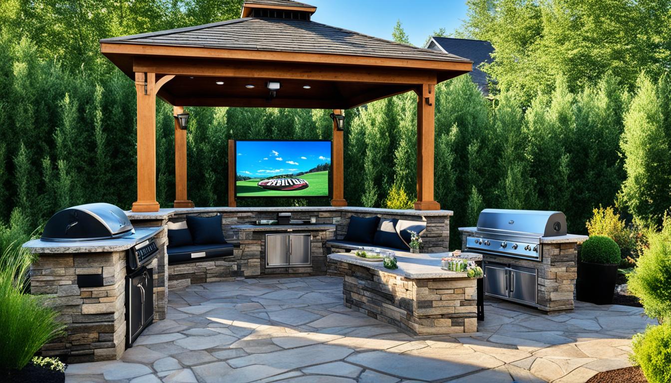 Outdoor Entertainment: Top Gazebo TV Ideas