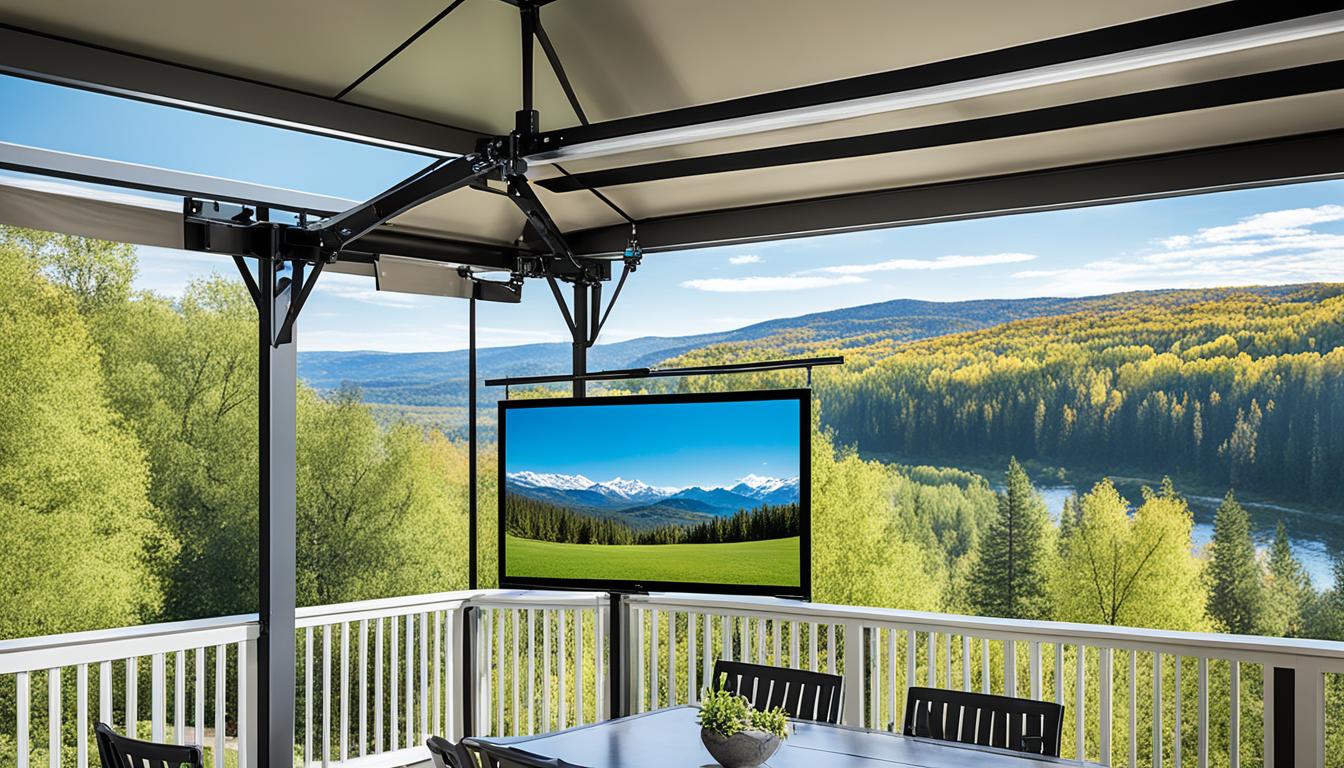 Outdoor Entertainment: Gazebo TV Mount Ideas