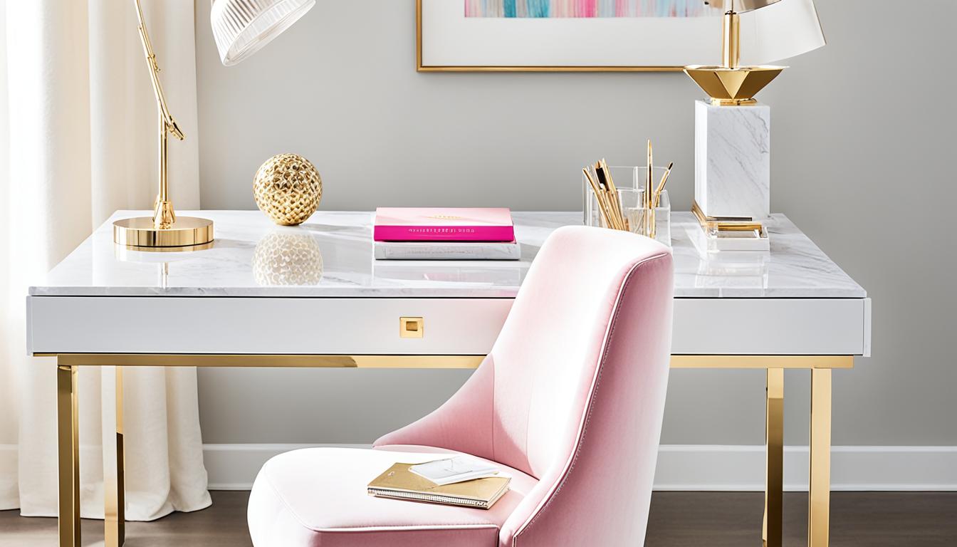 Elevate Your Workspace with Glam Office Ideas