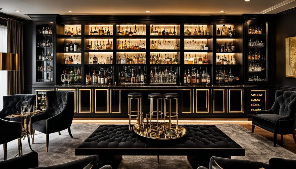 Chic Bar Cabinet Ideas for Home Entertaining