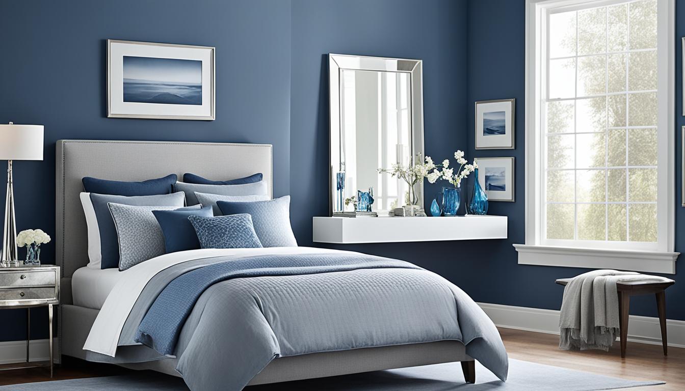 Chic Grey And Blue Bedroom Ideas For Serenity   Grey And Blue Bedroom Ideas 1 