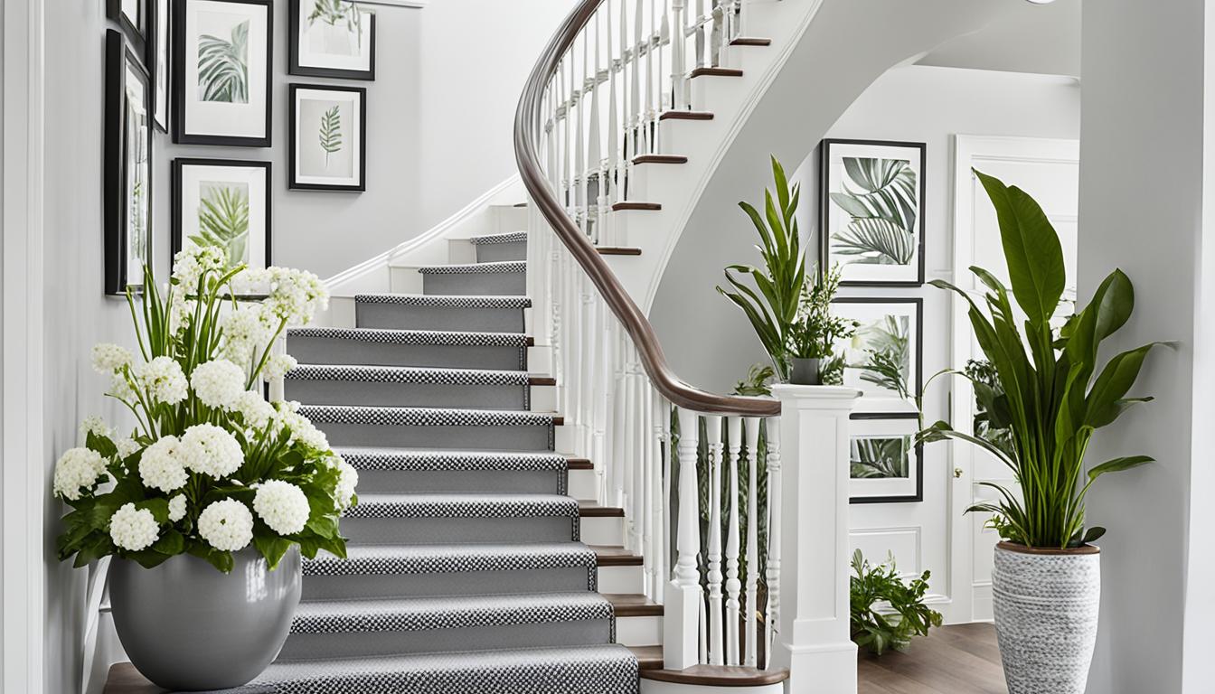 Chic Grey and White Staircase Designs for Your Home