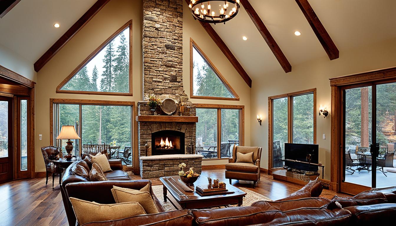 Elevate Your Space: High Ceiling Fireplace Ideas