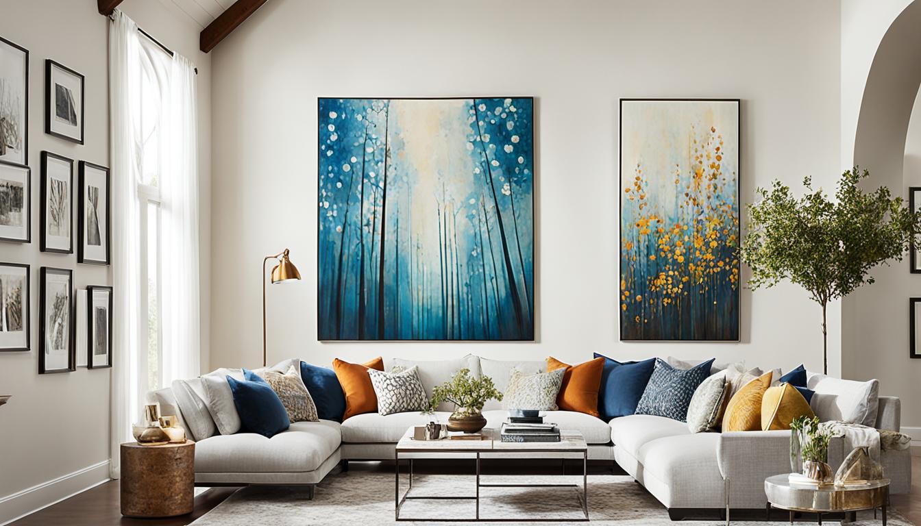 Elevate Spaces with High Ceiling Tall Wall Decor Ideas