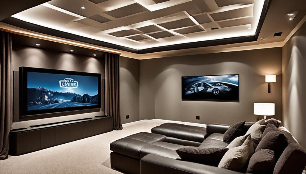Elevate Your Space with Home Theater Ceiling Ideas