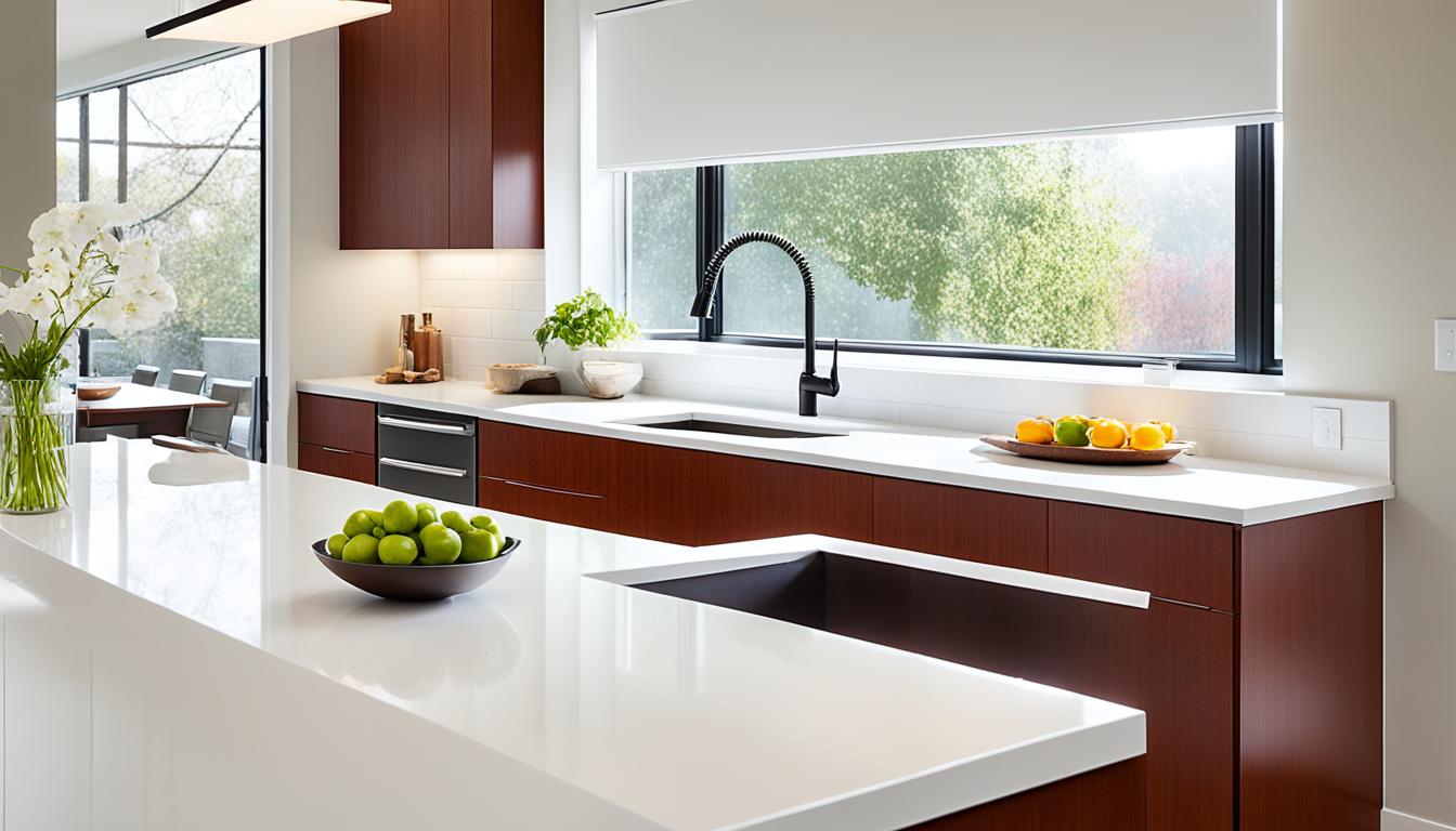 Brighten Up Your Cherry Cabinet Kitchen Easily!