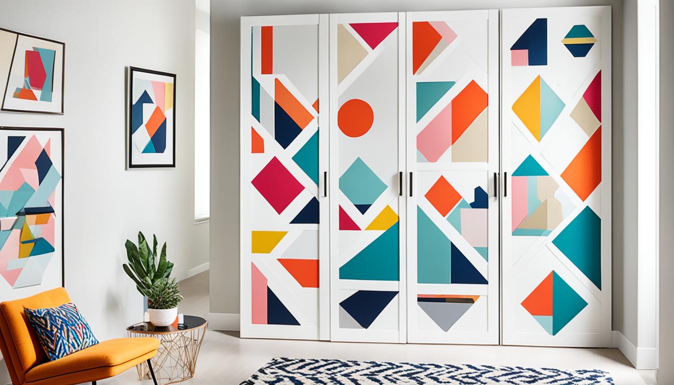 Creative Ideas for Painting Closet Doors