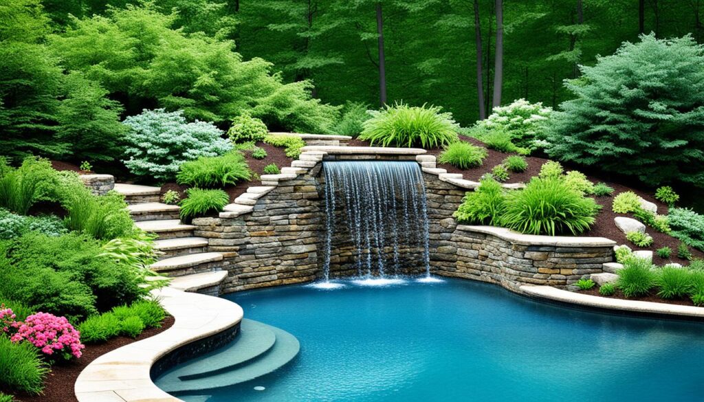 Inground Pool Retaining Wall Ideas for Stylish Backyards