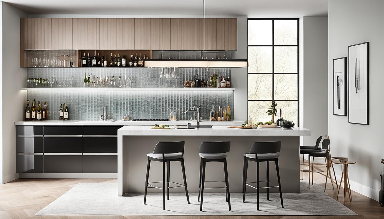 Chic Kitchen Bar Cabinet Ideas for Your Home