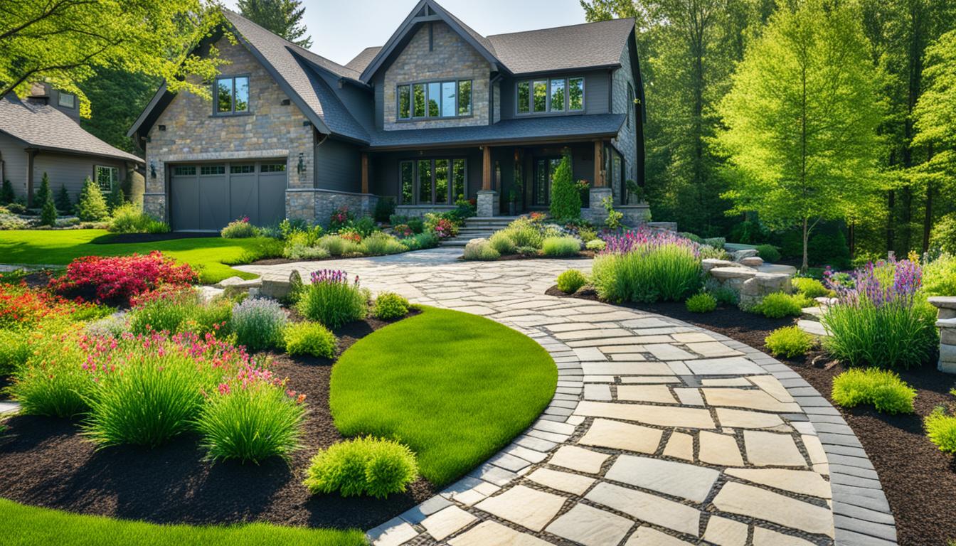 Creative Side of Driveway Landscaping Ideas