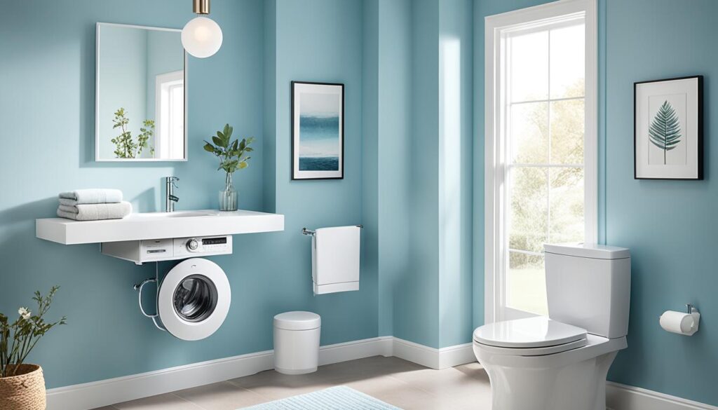 Efficient Laundry Room Bathroom Combo Designs