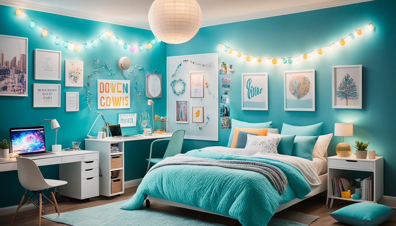 Brightening Your Space Light Blue Dorm Room Ideas