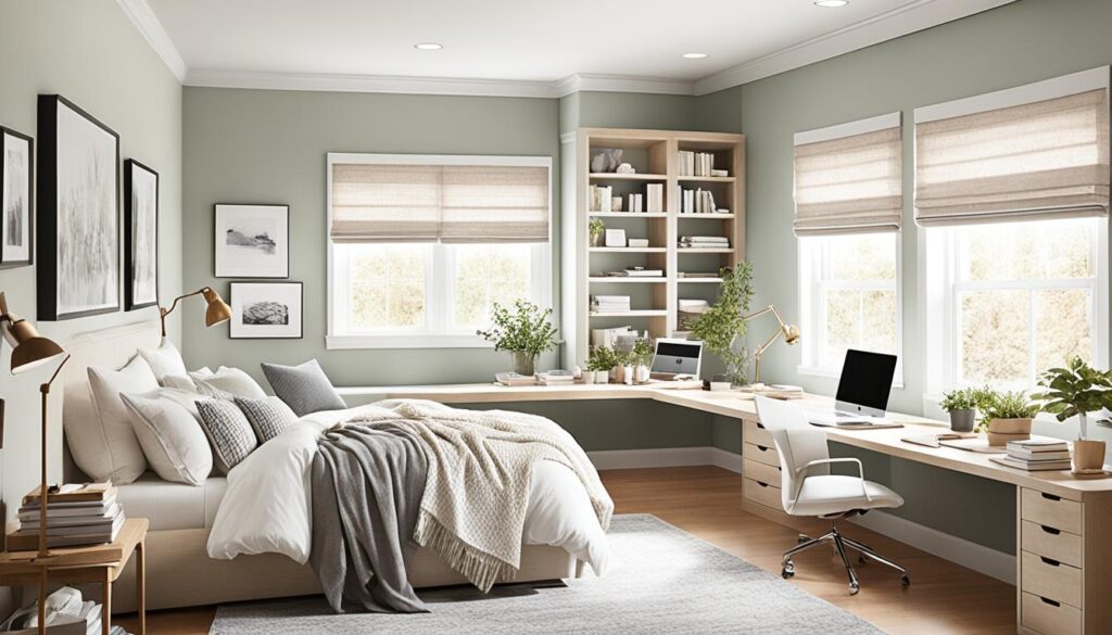 Master Bedroom Office Combo Ideas for Work & Rest