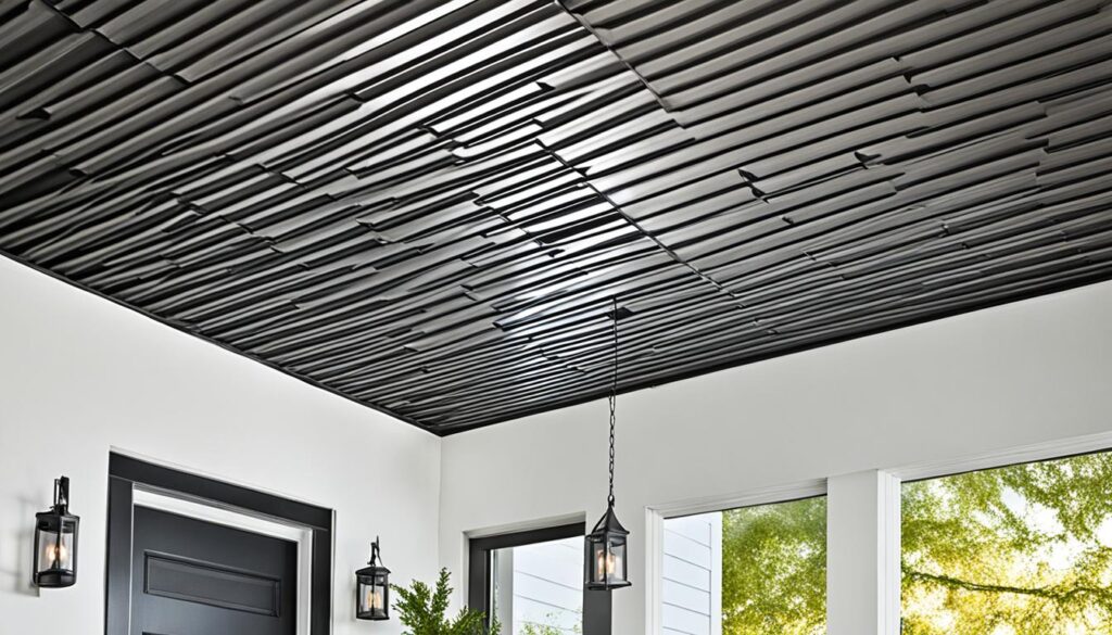 Chic Metal Porch Ceiling Ideas for Your Home