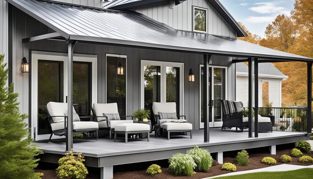 Stylish Metal Roof Porch Ideas for Your Home