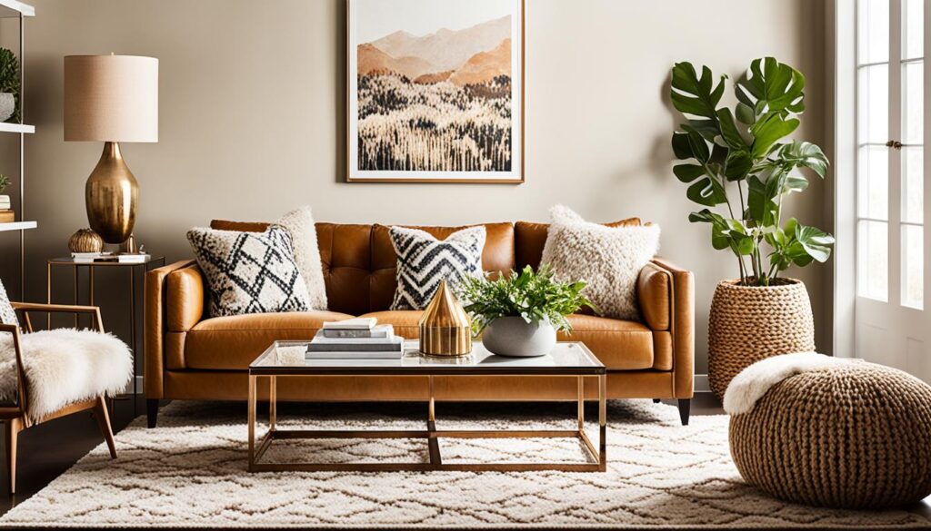 Chic Camel Couch Living Room Ideas to Inspire You