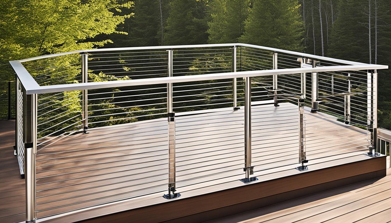 Modern Horizontal Deck Railing Ideas | Chic Designs