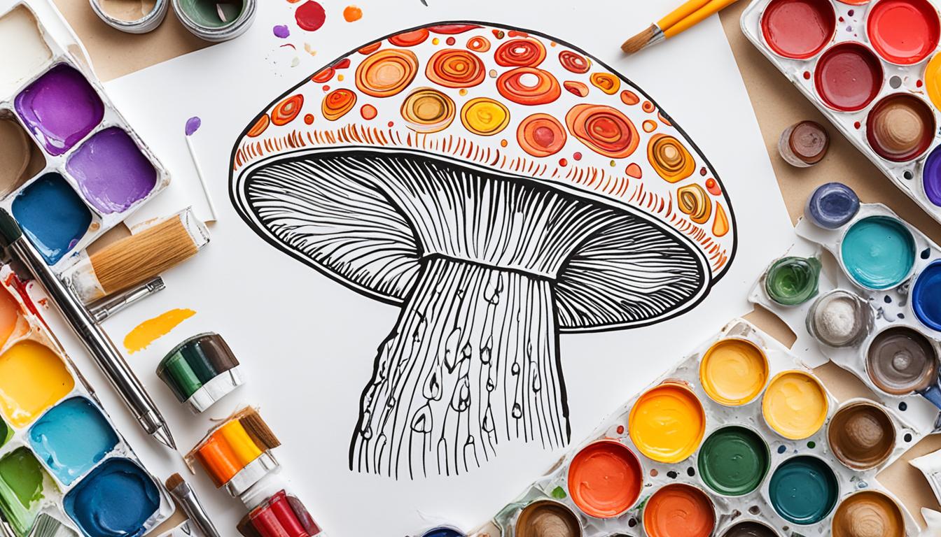 Easy Mushroom Painting Ideas for Crafty Fun