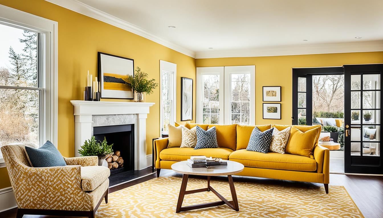 Mustard Sofa Living Room Ideas Chic Decor Tips