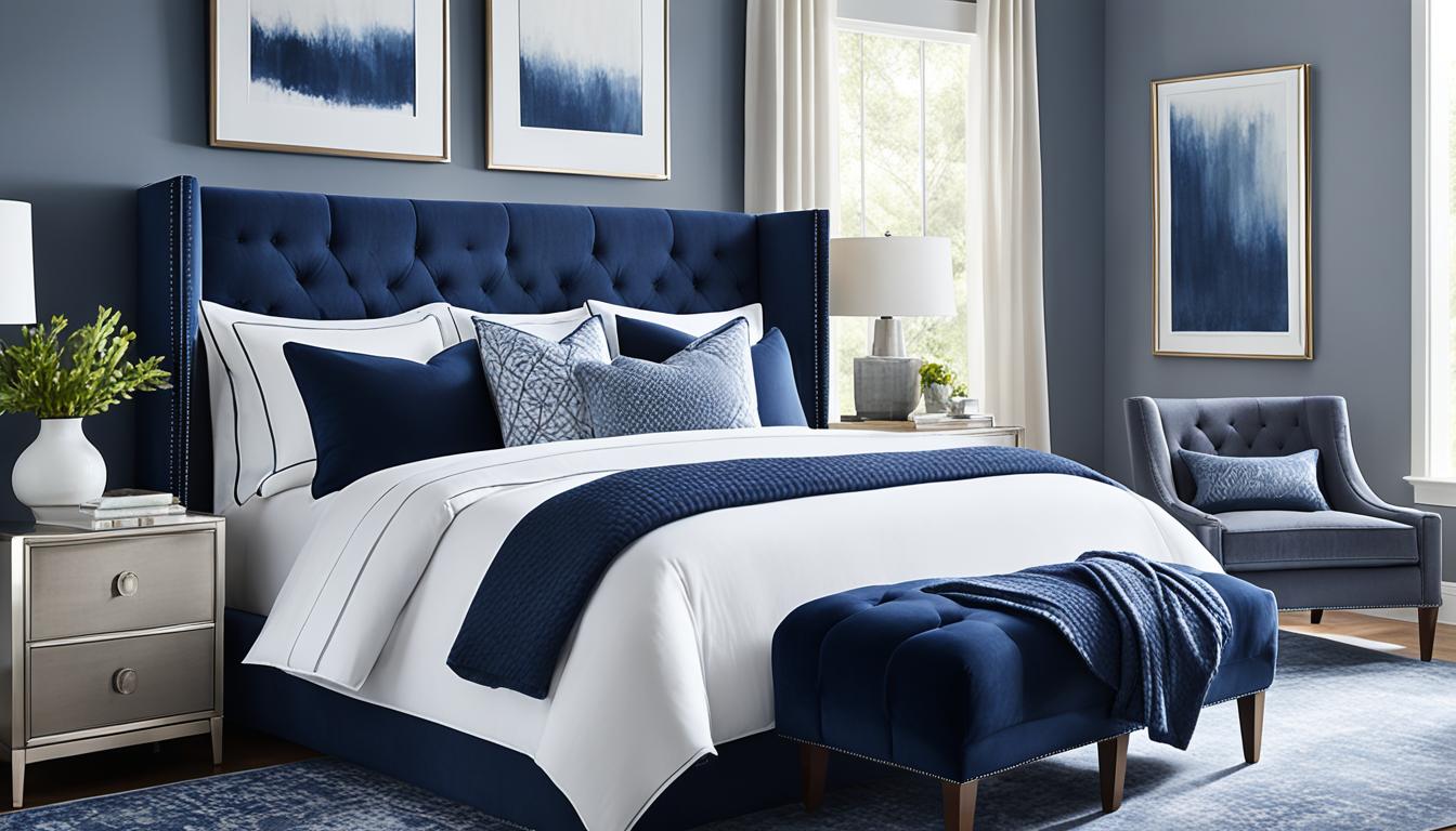 Navy Blue and Grey Bedroom Ideas for a Chic Look