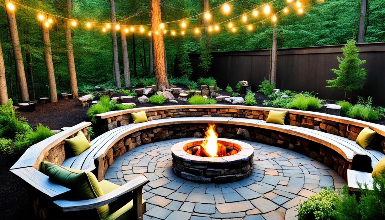DIY Outdoor Fire Pit Seating Inspiration