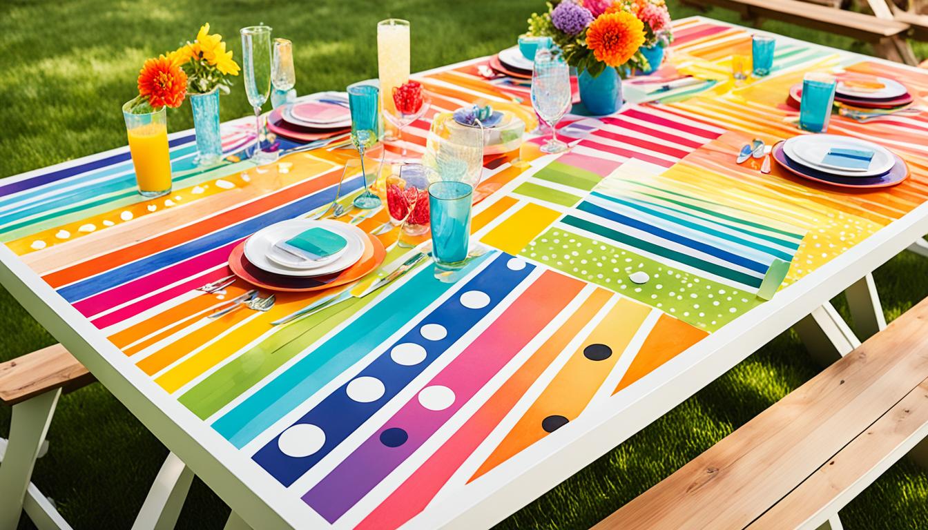 Creative Paint Picnic Table Ideas for Your Yard