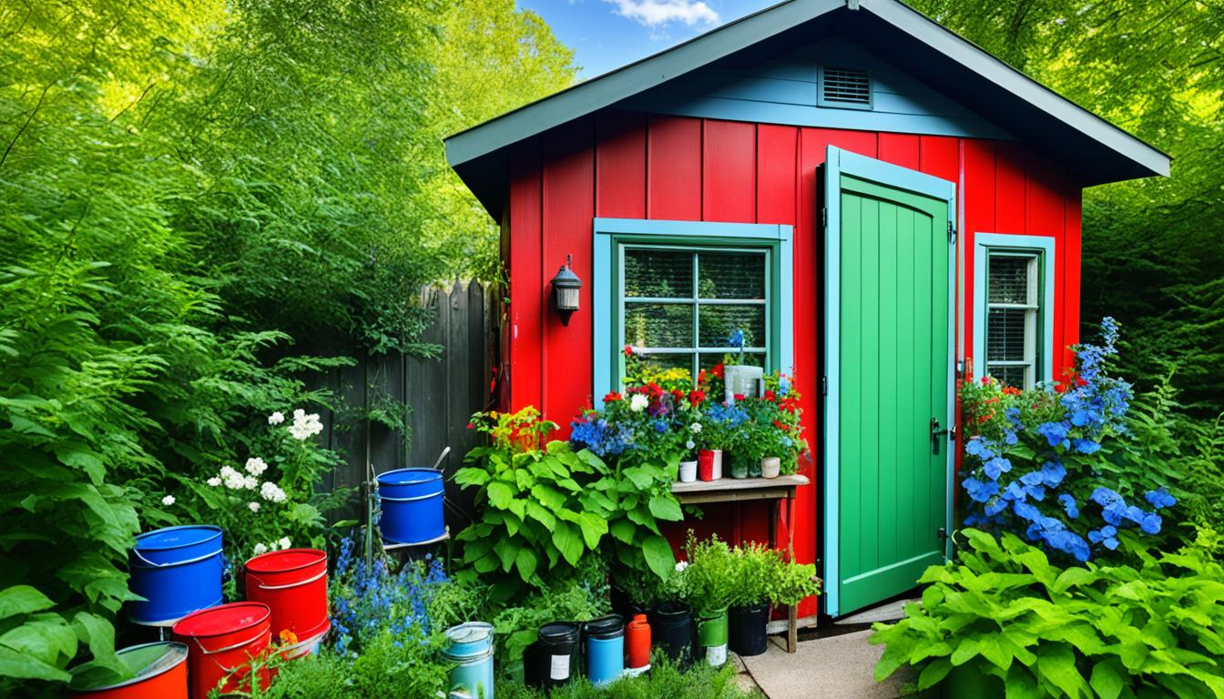 Creative Painting Sheds Ideas for Your Backyard