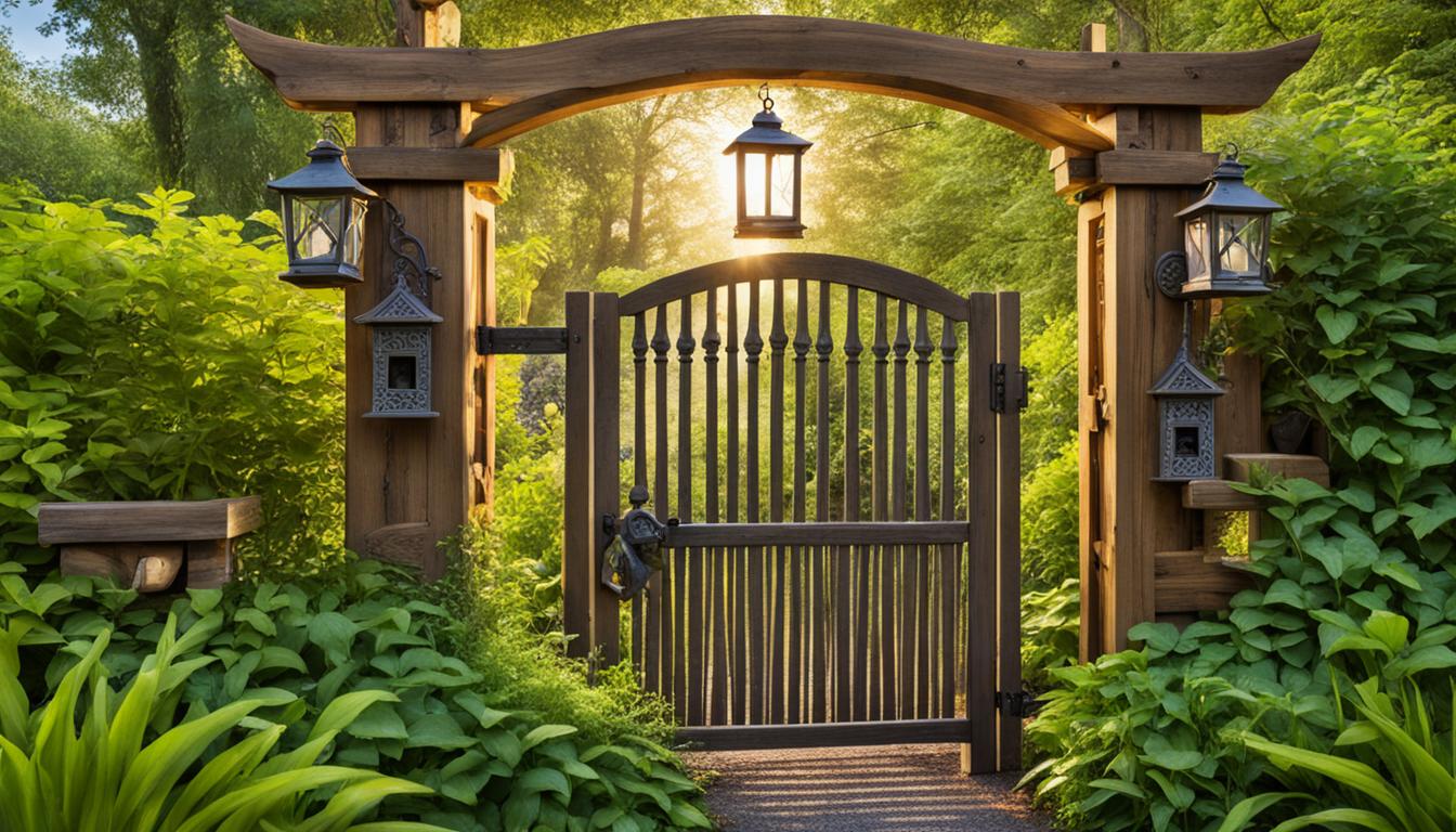 Creative Patio Gate Ideas for Your Home