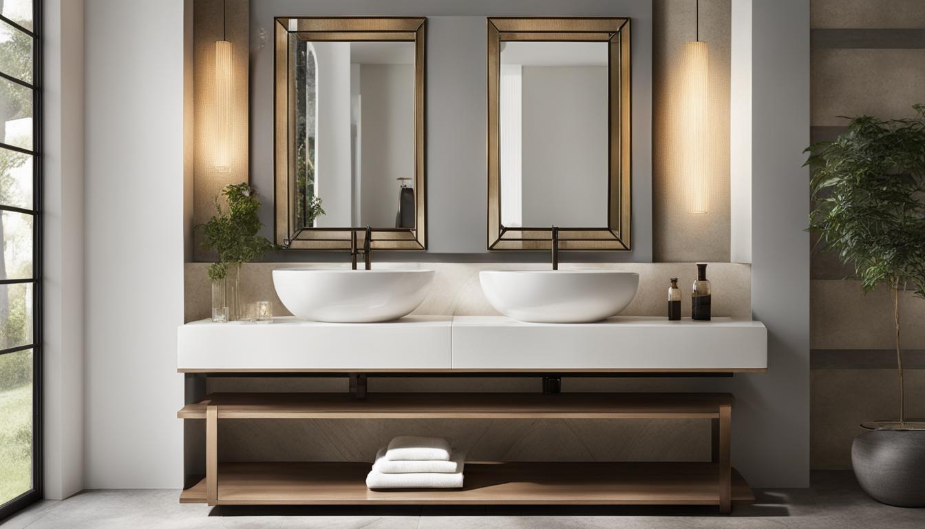 Chic Pedestal Sink Mirror Ideas for Your Bathroom