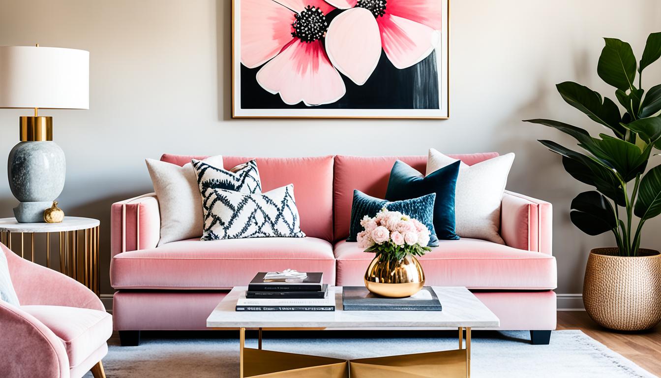 Chic Pink Sofa Living Room Ideas to Inspire You