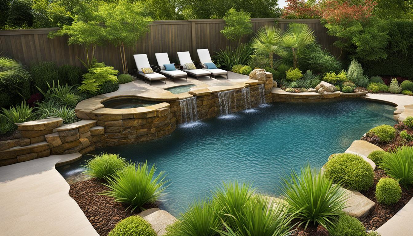Hiding Pool Gear with Creative Landscaping Ideas