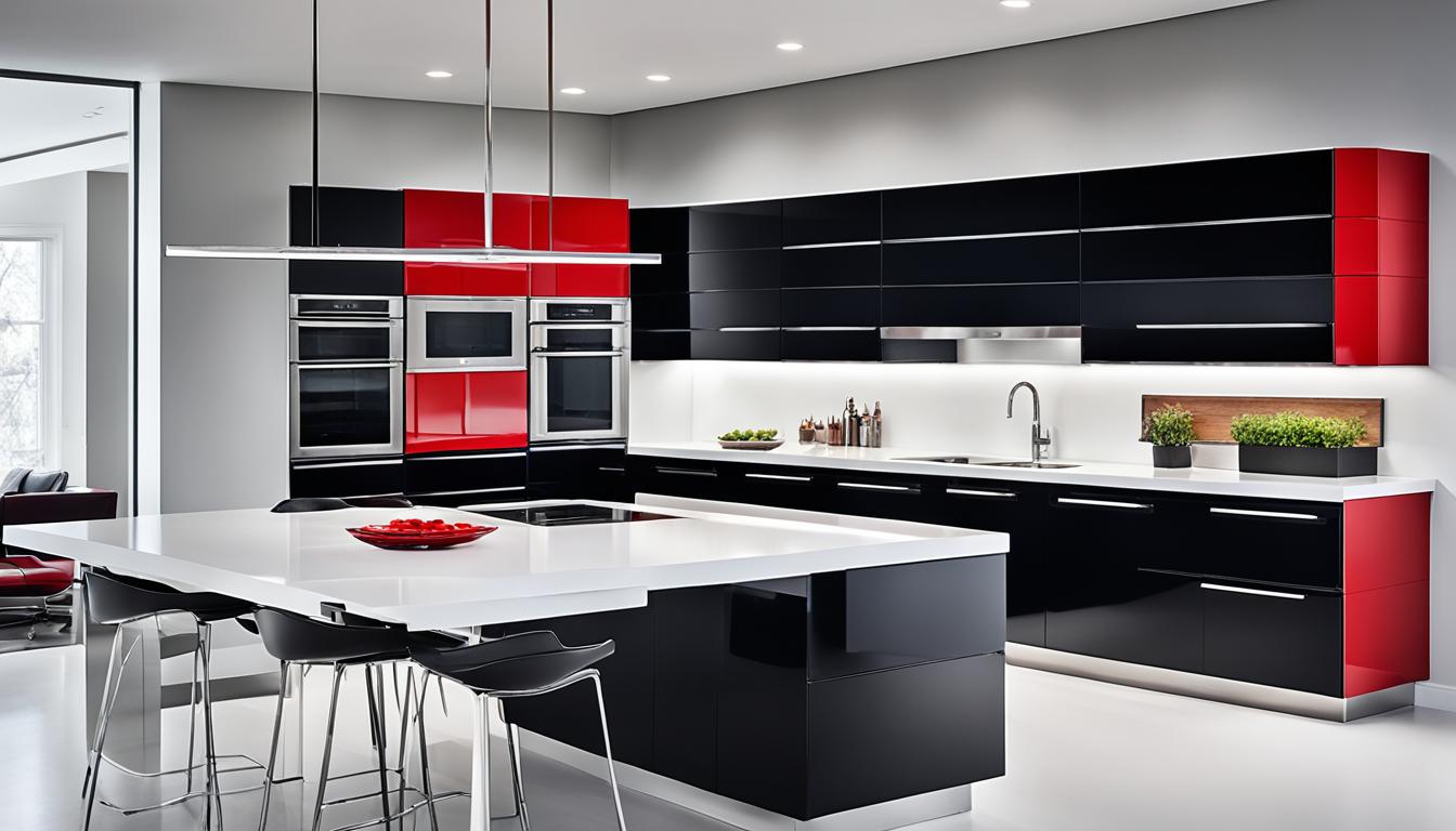 Red and Black Kitchen Ideas for Bold Home Decor